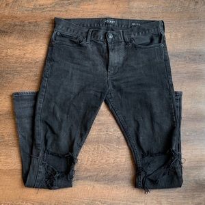 Men’s Black Pacsun Distressed Skinny Jeans 30x32